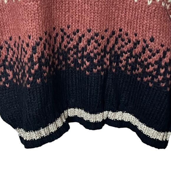 Anna Kay Multi Colored Ombre Wool Blend Knit Sweater Size S / 1 - Picture 3 of 15